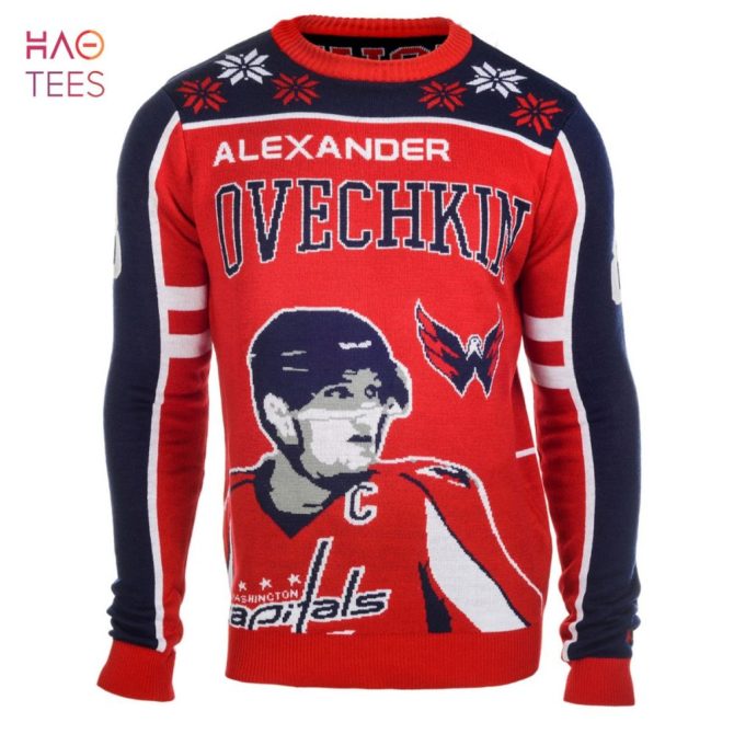 Best Alexander Ovechkin 8 Washington Capitals Nhl Player Ugly Christmas Sweater