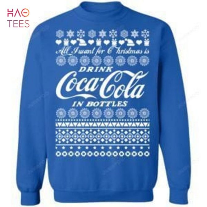 Best All I Want For Christmas Is Drink Coca Coca In