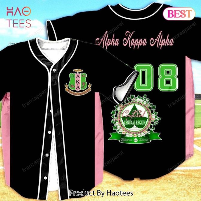 Stylish Alpha Kappa Alpha Baseball Jersey - Premium Sorority Apparel