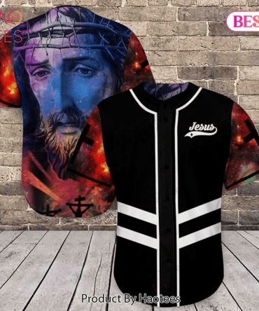 Jesus Baseball Jersey – Vibrant Religious Design, Unique Faith Apparel For Men & Women