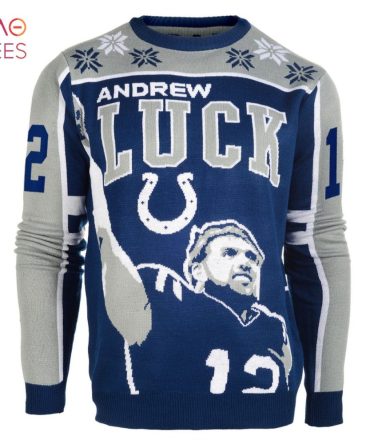 Cozy Andrew Luck Colts Ugly Christmas Sweater - Perfect Gift For Fans!