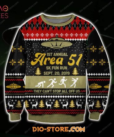 Best Area 51 Knitting Pattern For Unisex Ugly Christmas Ugly Christmas Sweater All