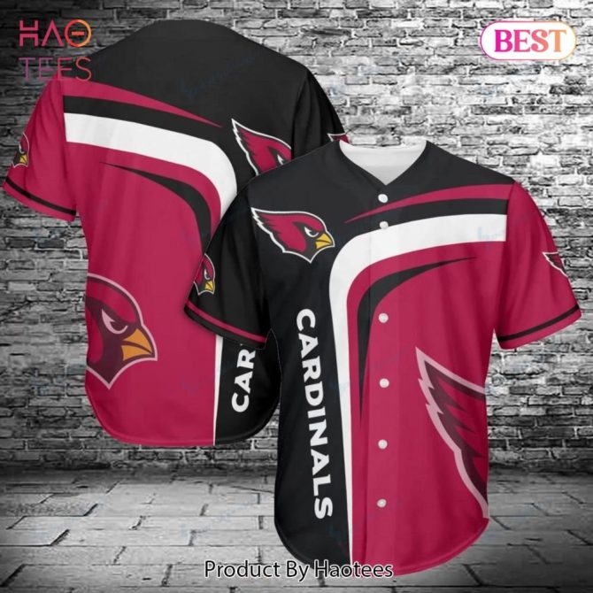 Cardinals Baseball Jersey - Stylish Red & Black Team Apparel For Fans