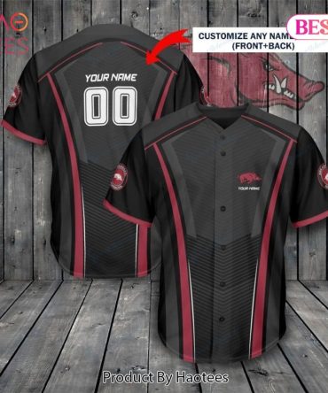 Customizable Razorback Jersey – Add Your Name & Number – Perfect Gift!