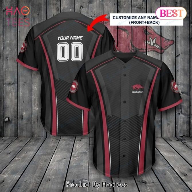 Customizable Razorback Jersey – Add Your Name & Number – Perfect Gift!