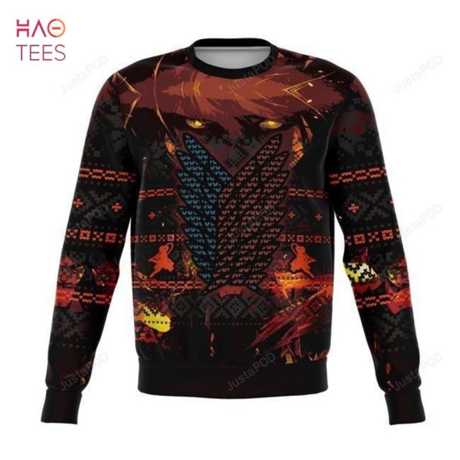 Best Attack On Titan Ugly Christmas Ugly Christmas Sweater Ugly Christmas Sweater Christmas Ugly Christmas Sweaters