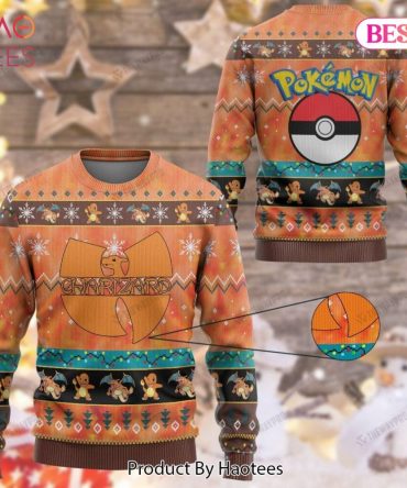 Charizard Pokémon Ugly Christmas Sweater – Festive Holiday Gift For Fans!