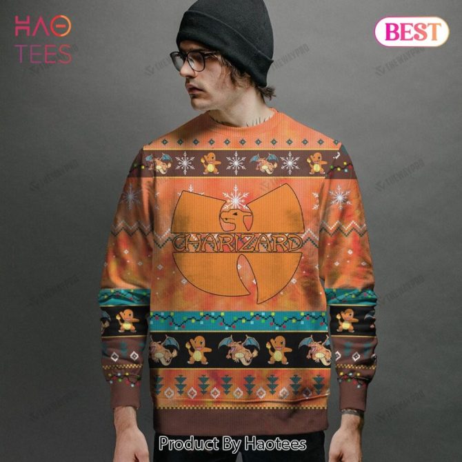 Charizard Pokémon Ugly Christmas Sweater – Festive Holiday Gift For Fans! - Image 2