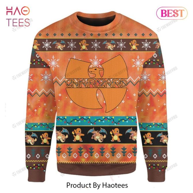 Charizard Pokémon Ugly Christmas Sweater – Festive Holiday Gift For Fans! - Image 5