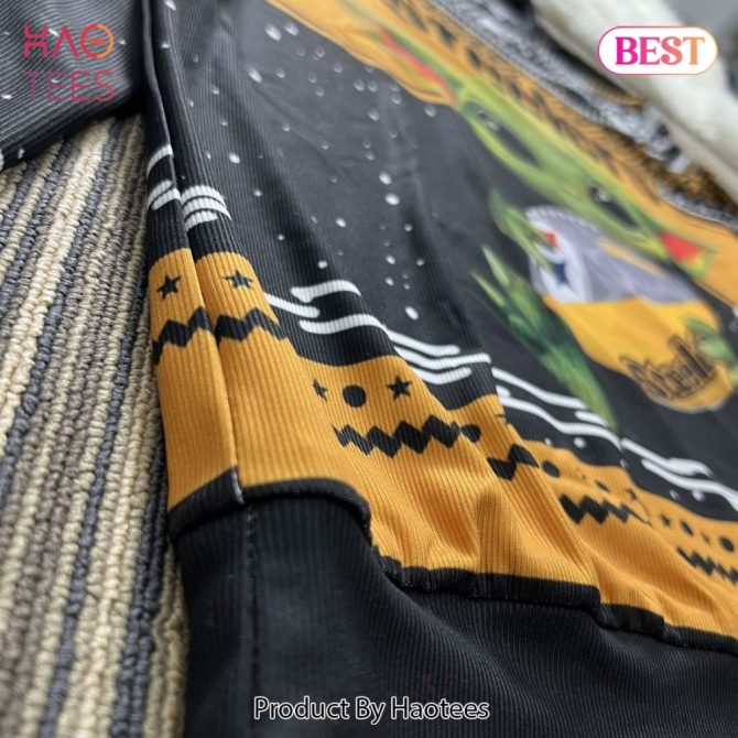 Cozy Steelers Fan Crewneck - Adorable Yoda Design, Perfect Gift For Nfl Lovers - Image 5