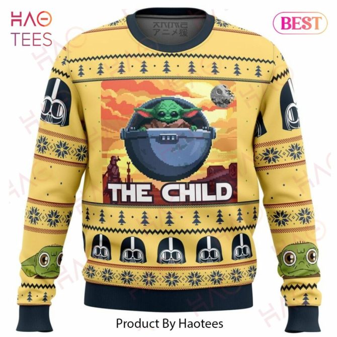 Baby Yoda The Child Mandalorion Star Wars Ugly Christmas Ugly Christmas Sweater