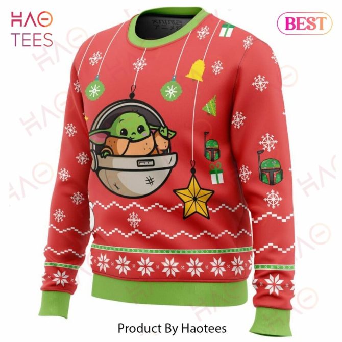 Baby Yoda Ugly Christmas Ugly Christmas Sweater - Image 2