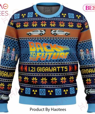 Back To The Future Ugly Christmas Ugly Christmas Sweater