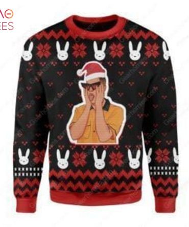 Best Bad Bunny Surprising Man For Unisex Ugly Christmas Ugly Christmas Sweater All