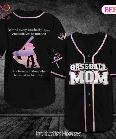 Baseball Mom Jersey - Proud Supporter Sports Tee For Moms , Haotees