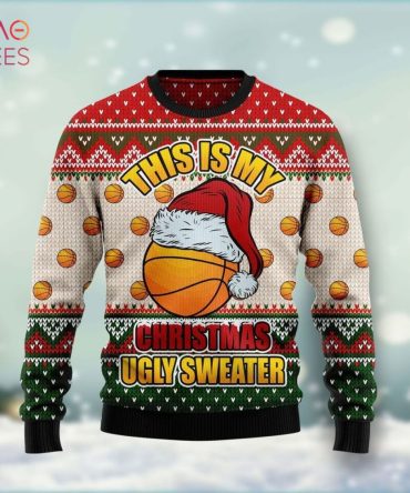 Basketball Winter Ugly Christmas Ugly Christmas Sweater