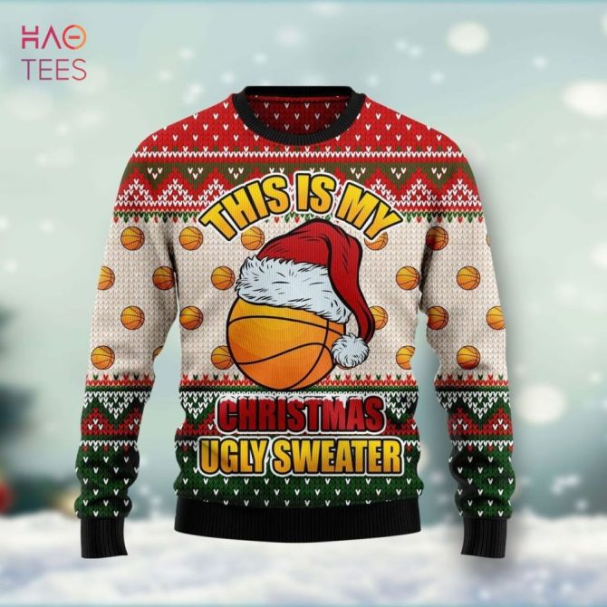Basketball Winter Ugly Christmas Ugly Christmas Sweater