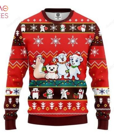 Best Bears Cute Noel Mc Christmas Red Style For Unisex Ugly