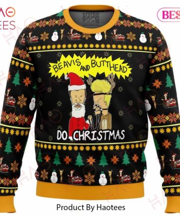Beavis And Butthead Do Christmas Ugly Christmas Ugly Christmas Sweater