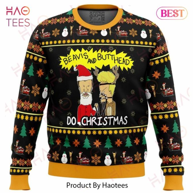 Beavis And Butthead Do Christmas Ugly Christmas Ugly Christmas Sweater