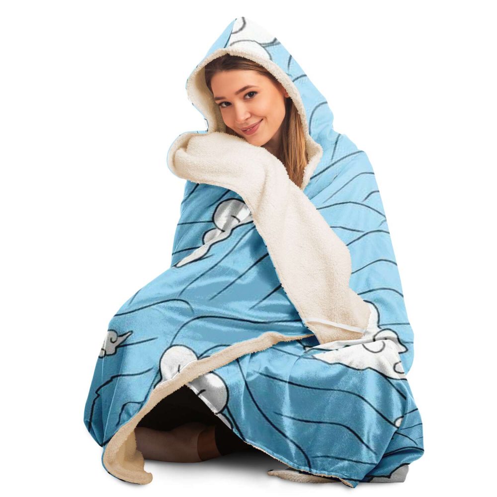 Demon Salyer Sakonji Urokodaki Hooded Blanket - Image 7