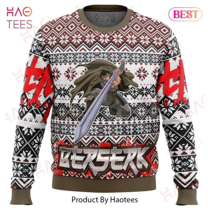 Berserk Guts Ugly Christmas Ugly Christmas Sweater
