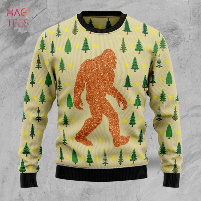Best Bigfoot Ugly Christmas Ugly Christmas Sweater All Over Print Sweatshirt Ugly Christmas Sweater - Image 6
