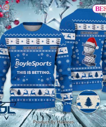 Birmingham City Fc Christmas Sweater - Festive & Cozy Fan Gear!