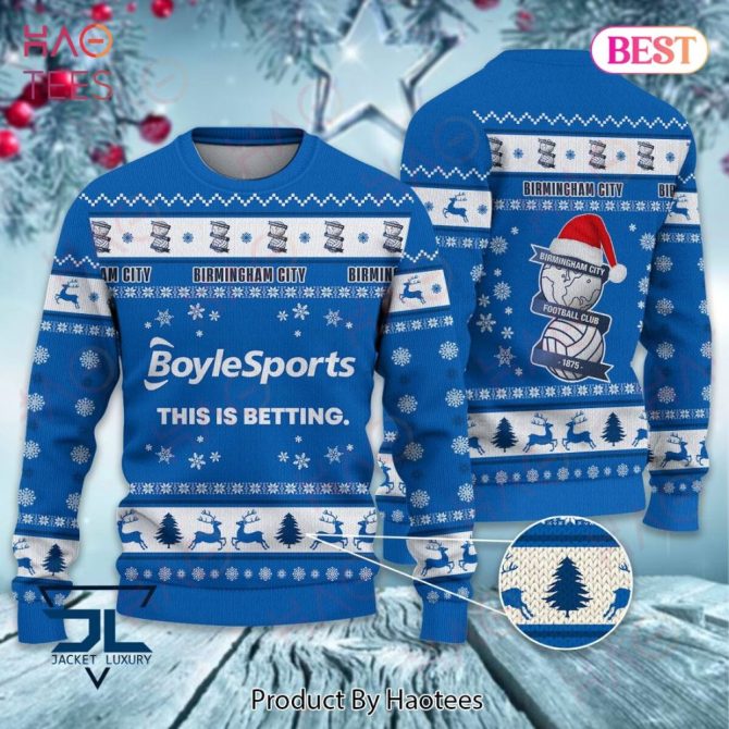 Birmingham City Fc Christmas Sweater - Festive & Cozy Fan Gear!
