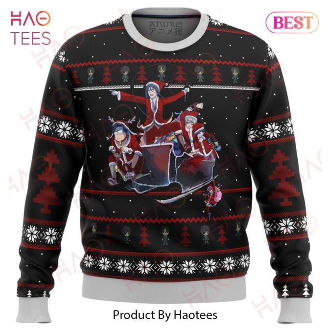 Black Butler Holiday Ugly Christmas Ugly Christmas Sweater