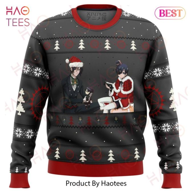 Black Butler Presents Ugly Christmas Ugly Christmas Sweater