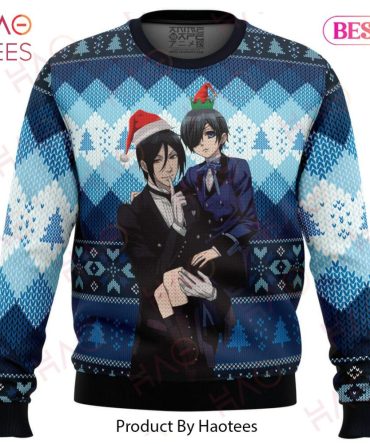Black Butler Ugly Christmas Ugly Christmas Sweater