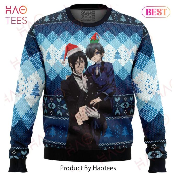 Black Butler Ugly Christmas Ugly Christmas Sweater