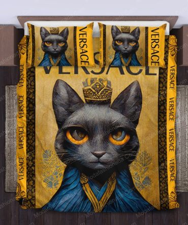 Black Cat Versace Bedding Sets