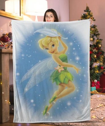 Cozy Tinkerbell Fleece Blanket - Perfect Holiday Gift For Kids & Fans!