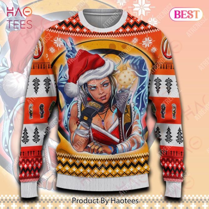 Borderlands Ugly Christmas Sweater Amara Christmas Ugly Christmas Sweater Borderlands Ugly Christmas Sweater Ugly Christmas Sweater - Image 3