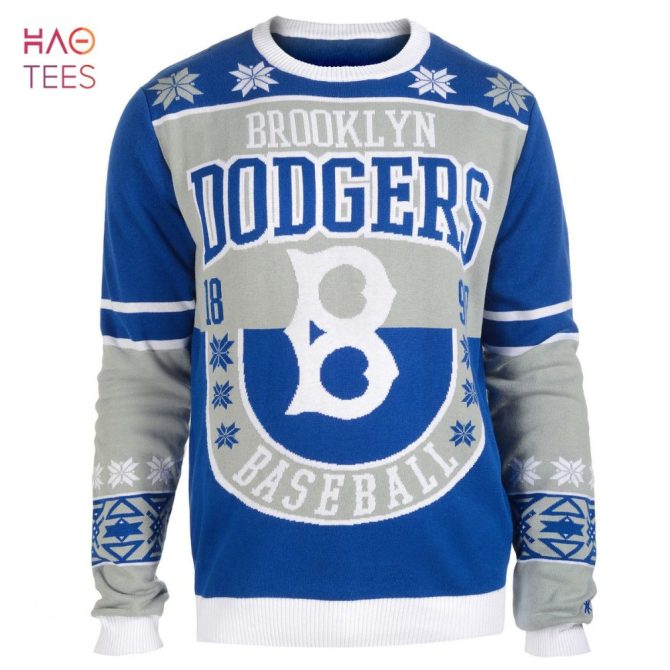 Best Brooklyn Dodgers Mlb La Dodgers Retro Cotton Ugly Christmas Sweater