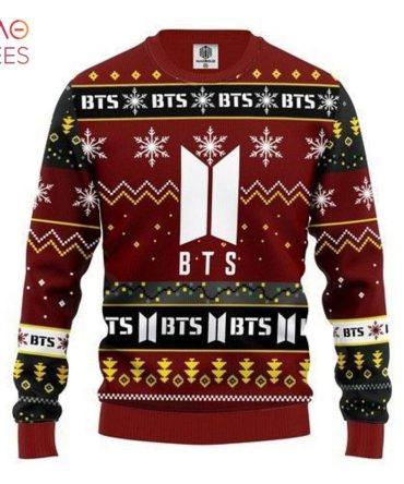 Best Bts Ugly Christmas Ugly Christmas Sweater All Over Print Sweatshirt Ugly Christmas Sweater