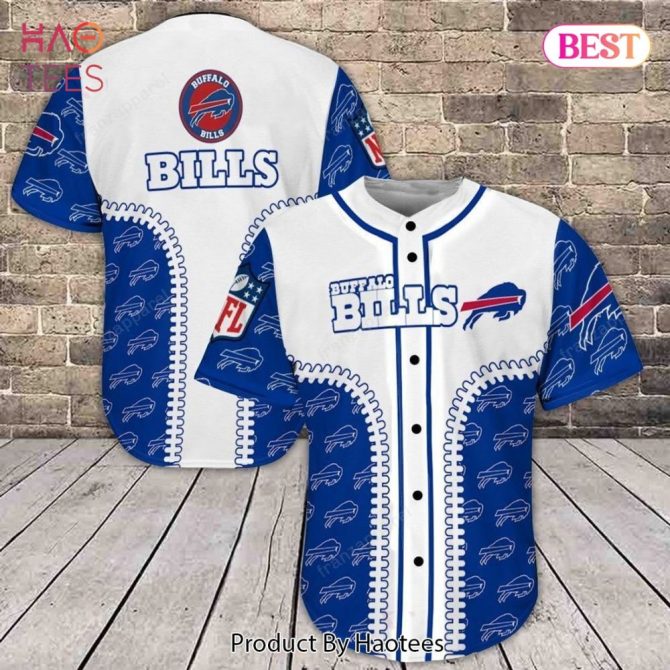 Buffalo Bills Baseball Jersey – Stylish Fan Gear For Ultimate Game Day Comfort