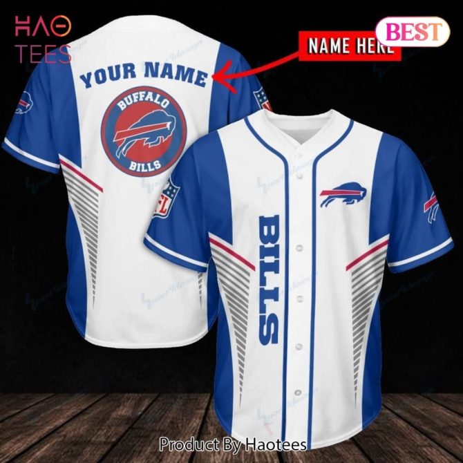Custom Buffalo Bills Jersey - Personalized Name & Number - Perfect Gift For Fans!