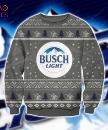 Best Busch Light Knitting Ugly Christmas Ugly Christmas Sweater All Over Print Sweatshirt