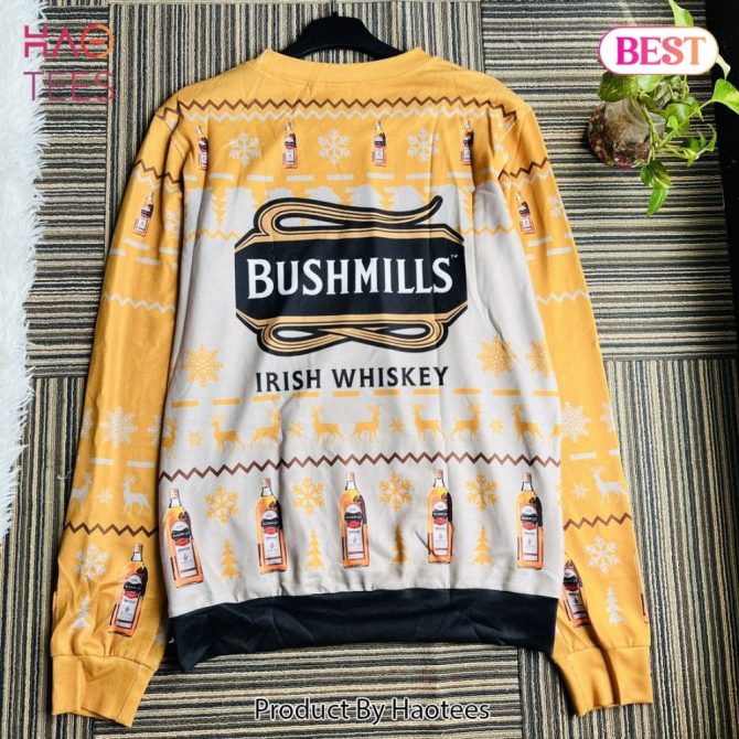 Cozy Bushmills Irish Whiskey Sweater – Perfect Festive Gift For Whiskey Lovers - Image 2