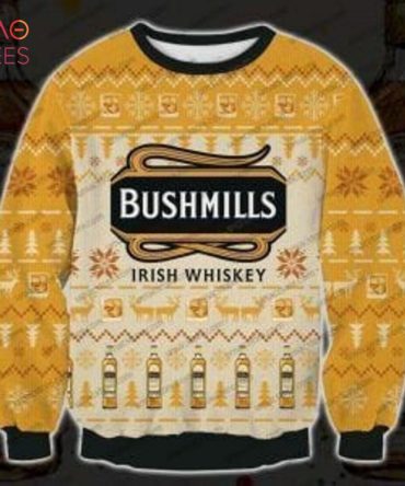 Best Bushmills Irish Whiskey Ugly Christmas Ugly Christmas Sweater All Over Print Sweatshirt