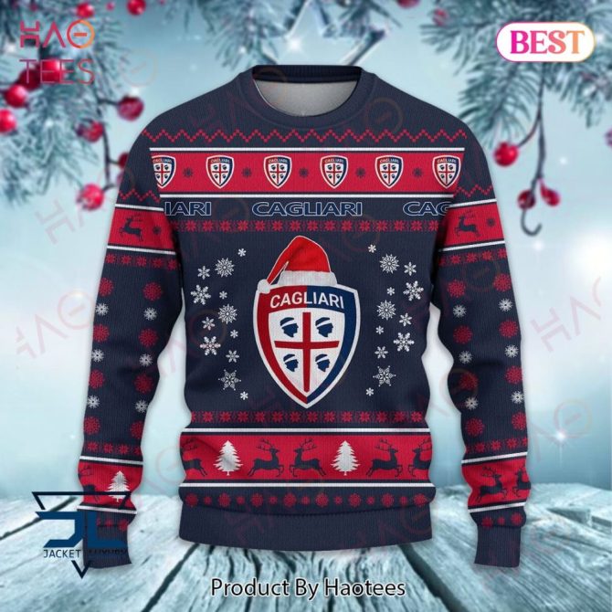 Cagliari Christmas Sweater - Cozy Holiday Style For Fans , Haotees - Image 2