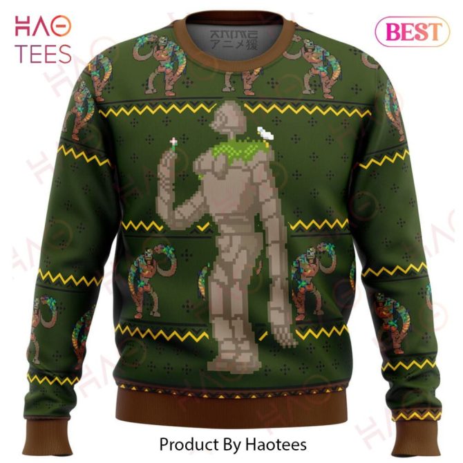 Castle In The Sky Laputan Robot Soldier Ugly Christmas Ugly Christmas Sweater