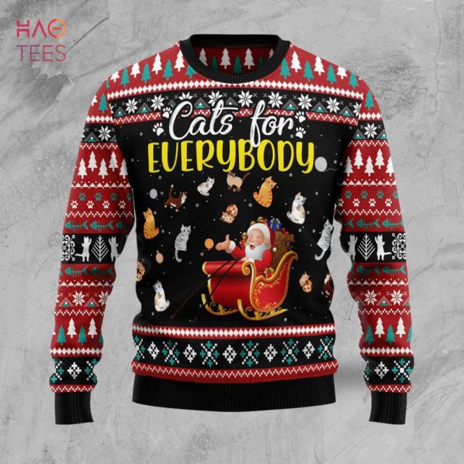 Cats For Everybody Ugly Christmas Ugly Christmas Sweater