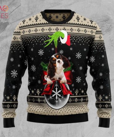 Cavalier King Charles Spaniel Xmas Ball Ugly Christmas Ugly Christmas Sweater