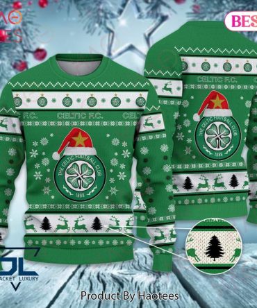 Celtic F.C. Christmas Sweater - Festive Green Holiday Jumper For Fans