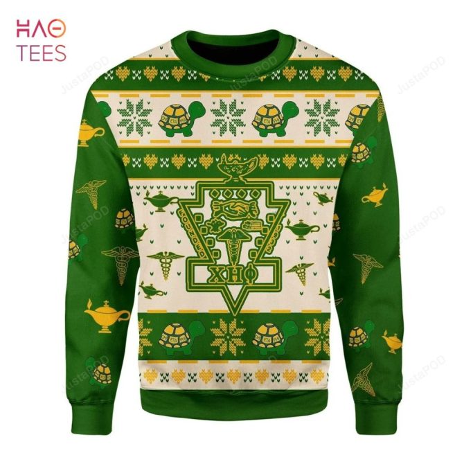 Best Chi Eta Phi Ugly Christmas Ugly Christmas Sweater All Over Print Sweatshirt