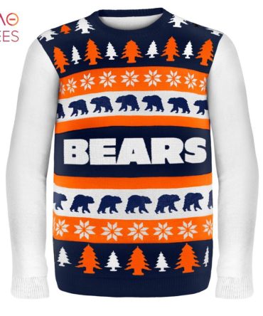 Best Chicago Bears_ Chicago Bears Nfl Ugly Christmas Sweater Wordmark